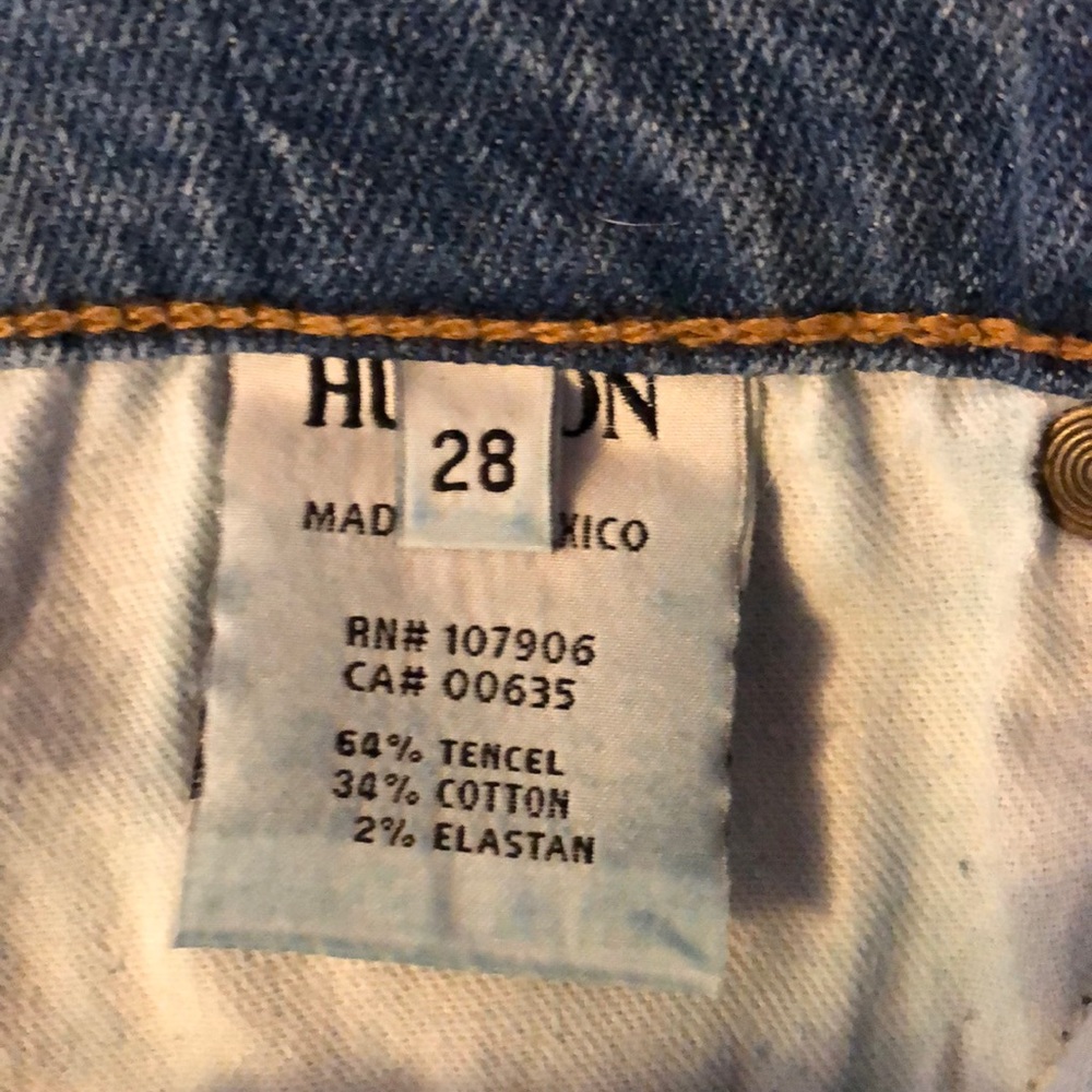 Hudson boyfriend cropped jeans